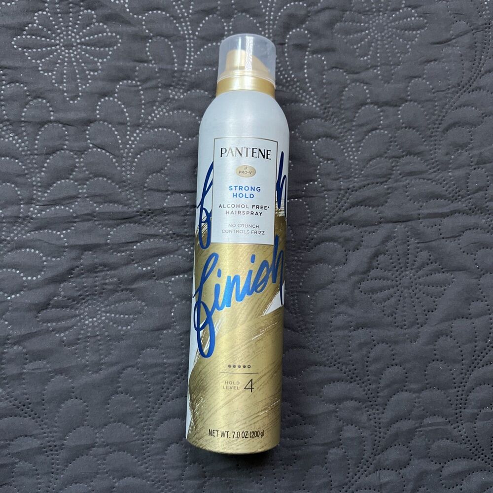 Pantene STRONG HOLD Alcohol Free Hairspray Hold Level #4,7.0OZ/200g Unisex Beaut